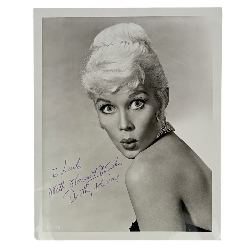 Dorothy Provine Hand Signed Autograph Original Authentic Photo Photograph